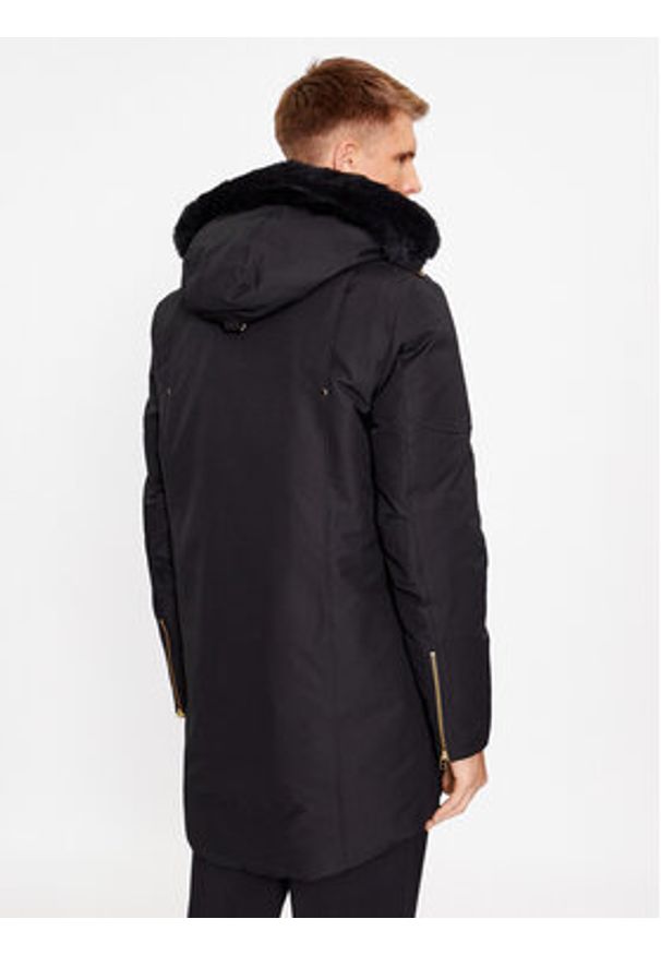 Moose Knuckles Parka Stag Lake M39MP261GS Czarny. Kolor: czarny. Materiał: bawełna