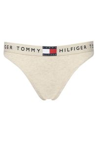 TOMMY HILFIGER - Tommy Hilfiger Stringi UW0UW06227 Écru. Materiał: bawełna #5
