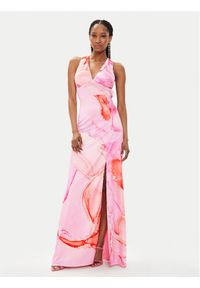 Fracomina Sukienka letnia FQ24SD3013W470N4 Różowy Slim Fit. Kolor: różowy. Materiał: syntetyk. Sezon: lato #1