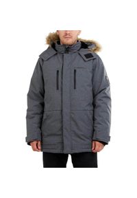 FUNDANGO - Kurtka zimowa Spirit Parka Jacket - szary. Kolor: szary. Sezon: zima