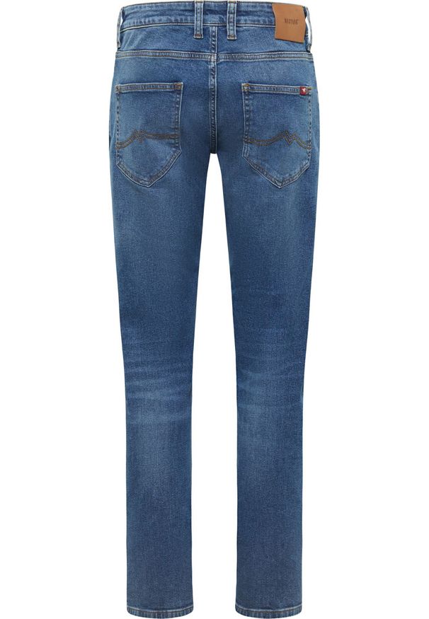 Męskie Spodnie Jeansowe Mustang Style Michigan Straight Denim Blue 1017443 5000 803