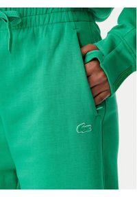 Lacoste Spodnie dresowe XF0343 Zielony Regular Fit. Kolor: zielony. Materiał: bawełna #5