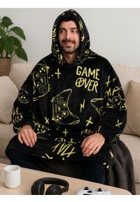 Sinsay - Bluza snuddie - zielony. Kolor: zielony