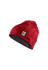 Czapka Craft microfleece ponytail. Kolor: różowy. Materiał: mikrofibra. Sezon: zima. Styl: sportowy #1