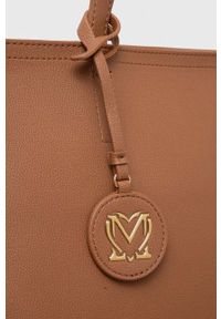 Love Moschino torebka kolor brązowy. Kolor: brązowy. Rodzaj torebki: na ramię #2