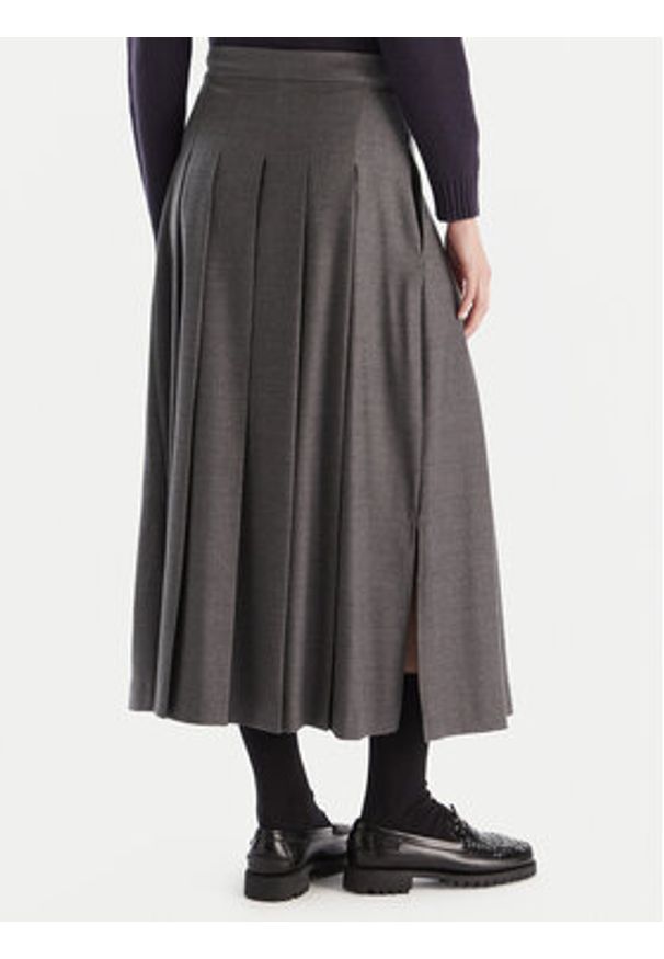 Weekend Max Mara Spódnica trapezowa Fastoso 2525106062 Szary Regular Fit. Kolor: szary. Materiał: wełna