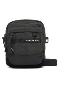 Pepe Jeans Saszetka Heich Bristol PM030874 Czarny. Kolor: czarny. Materiał: materiał