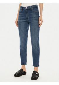 Calvin Klein Jeans Jeansy J20J224514 Niebieski Mom Fit. Kolor: niebieski