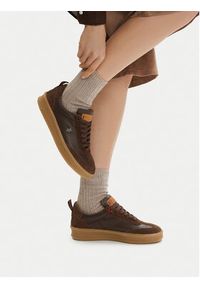 U.S. Polo Assn. Sneakersy EO-YANA001W/6SL1 Brązowy. Kolor: brązowy. Materiał: skóra #7