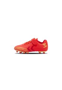 Dziecięce buty piłkarskie Hummel Top Star FG. Kolor: czerwony, różowy, wielokolorowy. Sport: piłka nożna