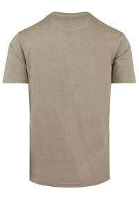 Męski T-Shirt -Brave Soul- Delikatny Efekt Sprania Tkaniny - Beż. Okazja: na co dzień. Kolor: wielokolorowy, brązowy, beżowy. Materiał: bawełna. Sezon: lato, wiosna. Styl: casual #6