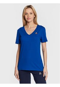 Le Coq Sportif T-Shirt 2220569 Niebieski Regular Fit. Kolor: niebieski. Materiał: bawełna