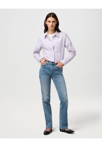 Wrangler - DAMSKIE SPODNIE WRANGLER STRAIGHT INDIGO VALLEY 112371169 #6