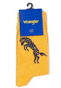 Wrangler - SKARPETKI WRANGLER BY HORSE SOCKS AMBER YELLOW W0Z2596UY #3