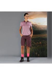 Damska koszulka polo CMP. Typ kołnierza: polo. Kolor: różowy #2