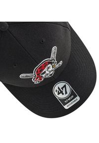 47 Brand Czapka z daszkiem MLB Pittsburgh Pirates B-MVP20WBV-BKO Czarny. Kolor: czarny. Materiał: materiał #4