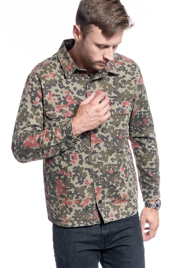 Lee - LEE WORKWEAR SHIRT MĘSKA KURTKA PRZEJŚCIOWA L68DSBQY 112117101