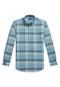 Polo Ralph Lauren Koszula 710P06020007 Niebieski Custom Fit. Typ kołnierza: polo. Kolor: niebieski. Materiał: bawełna #4