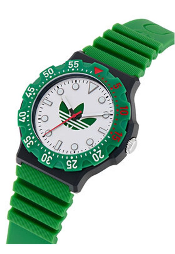 Adidas - adidas Zegarek AO Style Discoverer Two AOSY25512 Zielony. Kolor: zielony