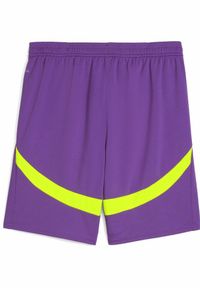 Puma - Męskie szorty Borussia Dortmund 24/25 PUMA Purple Glimmer Yellow Alert. Kolor: żółty, wielokolorowy, fioletowy. Sport: piłka nożna