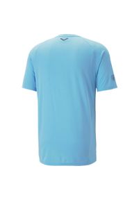 Puma - Koszulka Manchester City Casual 2022/23. Kolor: niebieski