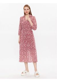 Moss Copenhagen Sukienka koszulowa Marlea 17276 Różowy Regular Fit. Kolor: różowy. Materiał: syntetyk. Typ sukienki: koszulowe #1