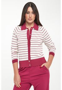 Liu Jo - Sweter damski w paski LIU JO. Wzór: paski #1