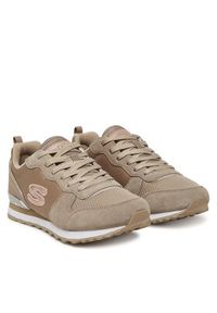 skechers - Skechers Sneakersy Og 85-Goldn Gurl 111/NAT Beżowy. Kolor: beżowy. Materiał: materiał #4