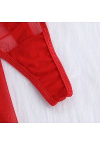 Intica - Bodycon komplet bielizny z koronkowym wykończeniem na wyjątkowe okazje Dodi. Kolor: czarny. Materiał: koronka. Wzór: paski #3