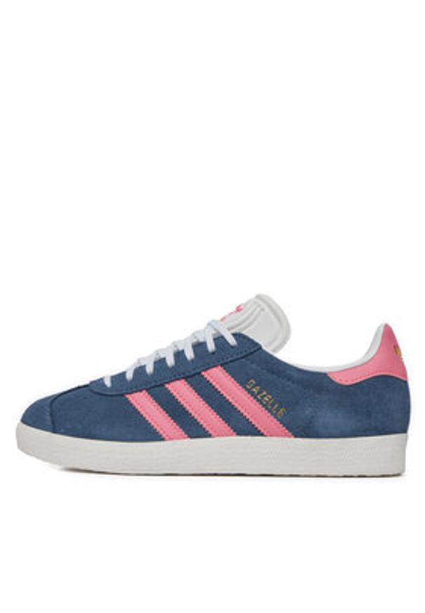 Adidas - adidas Sneakersy Gazelle W ID3189 Granatowy. Kolor: niebieski. Materiał: zamsz, skóra. Model: Adidas Gazelle