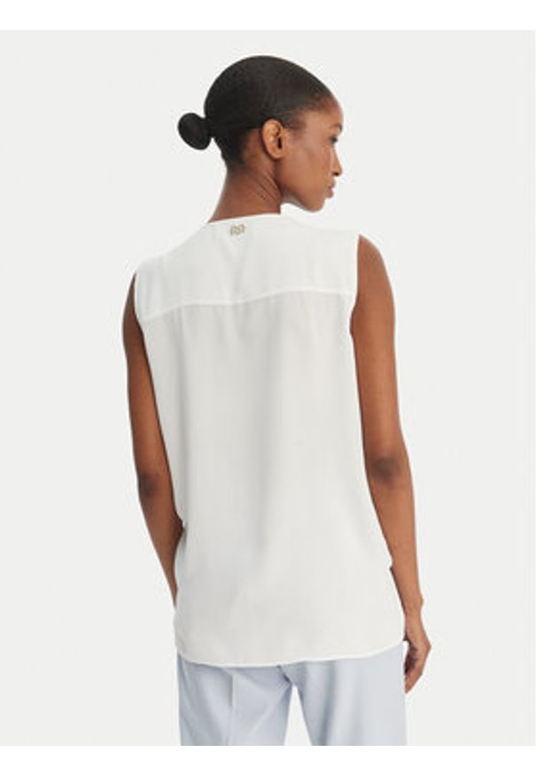 Rinascimento Bluzka CFC0128622003 Biały Regular Fit. Kolor: biały. Materiał: syntetyk