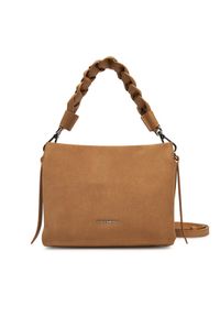 Coccinelle Torebka E1 P6P 58 01 01 Brązowy. Kolor: brązowy. Materiał: skórzane, zamszowe