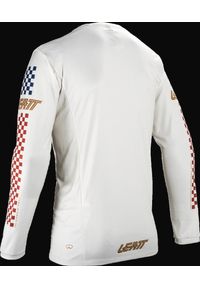 Koszulka rowerowa LEATT Jersey MTB Enduro 4.0. Kolor: biały. Materiał: jersey. Sport: kolarstwo