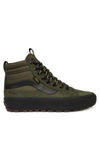 Vans Tenisówki MTE Sk8-Hi Waterproof Insulated VN000DAQ2031 Khaki. Kolor: brązowy. Materiał: materiał #1