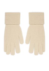 Guess Rękawiczki Damskie AW5405 POL02 Beżowy. Kolor: beżowy. Materiał: akryl #2
