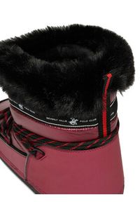 Beverly Hills Polo Club Śniegowce GH-9094 Bordowy. Kolor: czerwony. Materiał: materiał #4