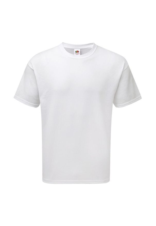 FRUIT OF THE LOOM - Męska Koszulka Polo W Oryginalnym Stylu (zestaw 3 Sztuk). Typ kołnierza: polo. Kolor: biały