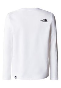 The North Face Bluzka Easy NF0A89J2 Biały Regular Fit. Kolor: biały. Materiał: syntetyk