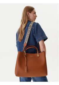 Emporio Armani Torebka EW000360 AF12103 M6030 Brązowy. Kolor: brązowy. Materiał: skórzane #8