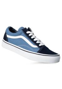 Buty do chodzenia unisex Vans Old Skool. Kolor: niebieski. Materiał: tkanina, materiał, syntetyk, skóra. Model: Vans Old Skool. Sport: turystyka piesza #1
