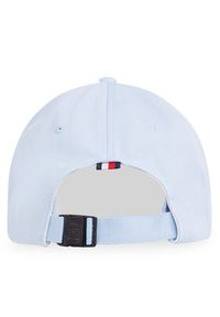 TOMMY HILFIGER - Tommy Hilfiger Czapka z daszkiem Th Imd Color 6 Panel Cap AM0AM13542 Błękitny. Kolor: niebieski. Materiał: bawełna, materiał