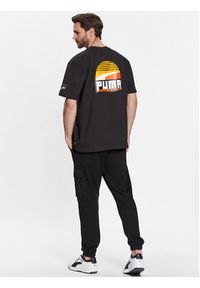 Puma T-Shirt Uptown Stick To It 539158 Czarny Regular Fit. Kolor: czarny. Materiał: bawełna #4