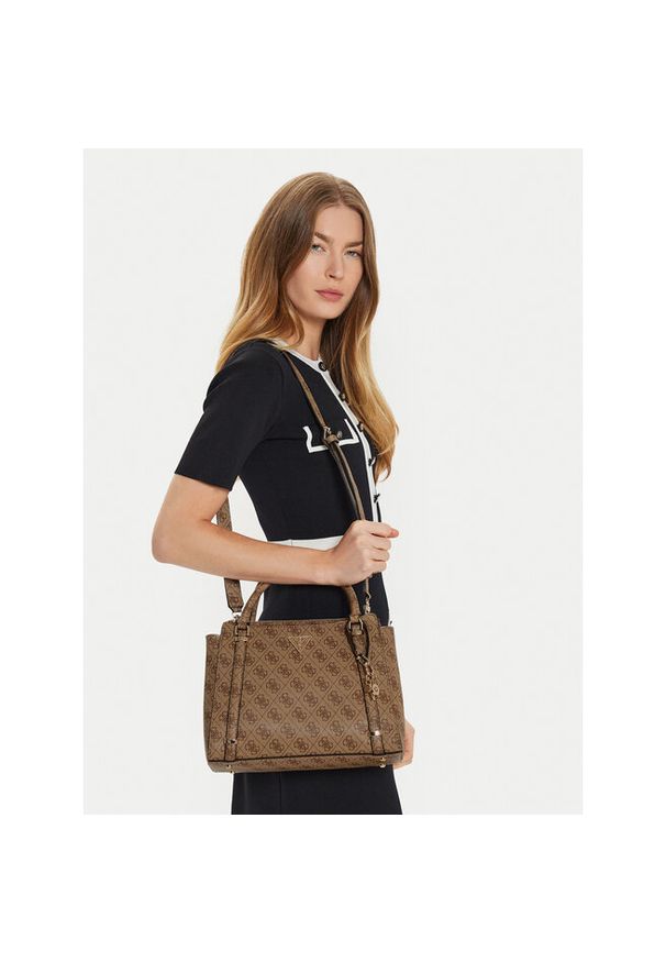 Torebka Guess. Kolor: brązowy