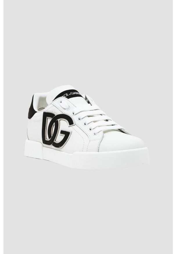Dolce and Gabbana - DOLCE & GABBANA Białe buty SNEAKERS, Rozmiar 36,5. Kolor: biały