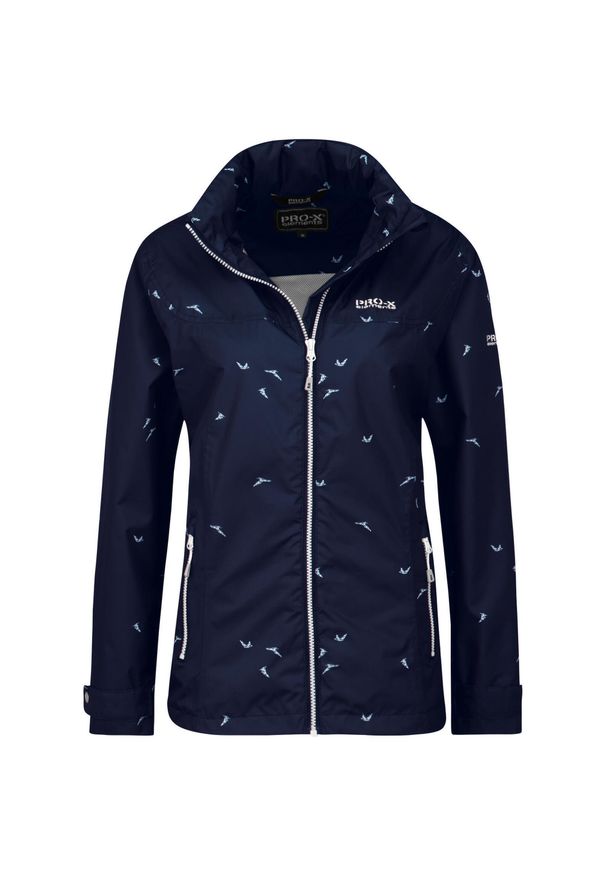 PRO-X ELEMENTS - Damska kurtka funkcjonalna Pro-X Elements Elena. Kolor: niebieski. Materiał: softshell. Sport: turystyka piesza