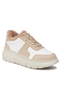 Sneakersy Caprice 9-23704-41 White/Oat 107. Kolor: biały