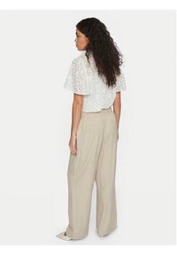 Vila Spodnie materiałowe Pricil 14079560 Beżowy Loose Fit. Kolor: beżowy. Materiał: wiskoza #3