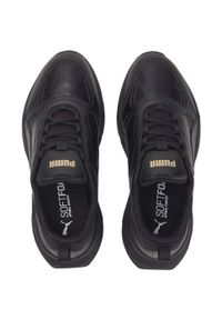 Buty na co dzień Puma Reb-L Jr. Okazja: na co dzień. Kolor: czarny. Materiał: skóra ekologiczna, materiał