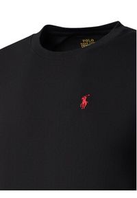 Polo Ralph Lauren Bluza 710766772001 Czarny Regular Fit. Typ kołnierza: polo. Kolor: czarny. Materiał: bawełna #3