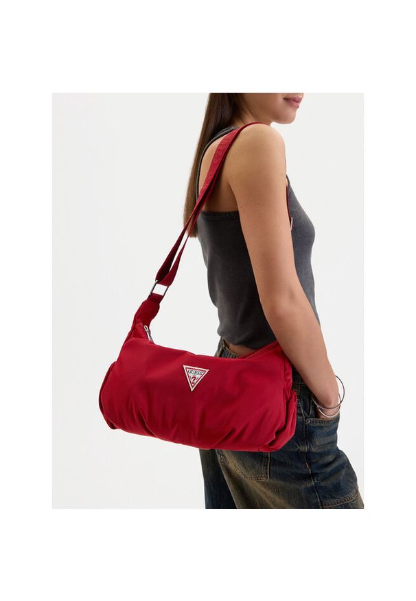 Torebka Guess Jeans. Kolor: czerwony